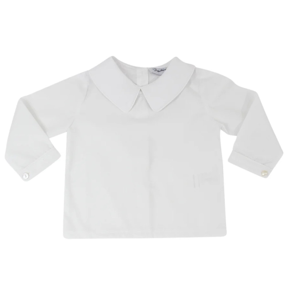 PRECIOUS ONE EUC Boys Classic Peter Pan Collar Long Sleeve Layering Undershirt